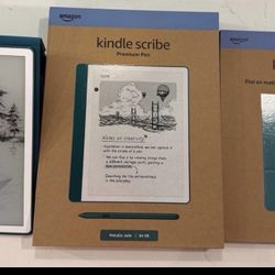 Amazon Kindle Scribe Premium Pen 64 Gb Memory Metallic Jade