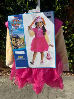 PAW Patrol Skye Deluxe Toddler Costume Size M (3T-4T)