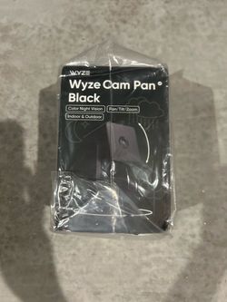 NEW NEVER USED Wyze Cam Pan Black Security Camera REG PRICE $80