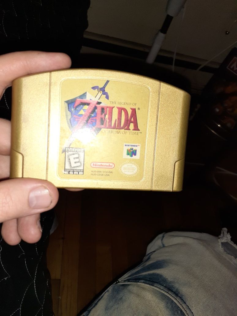 Too authentic Nintendo 64 games both had been tested and clean both work