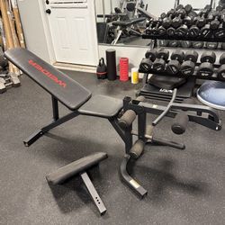 Multi Purpose Incline/Decline Weight Bench with Preacher Pad