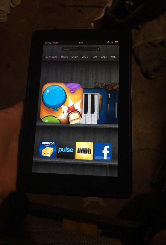 Kindle fire