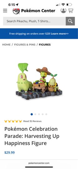 Pokemon celebration parade figure