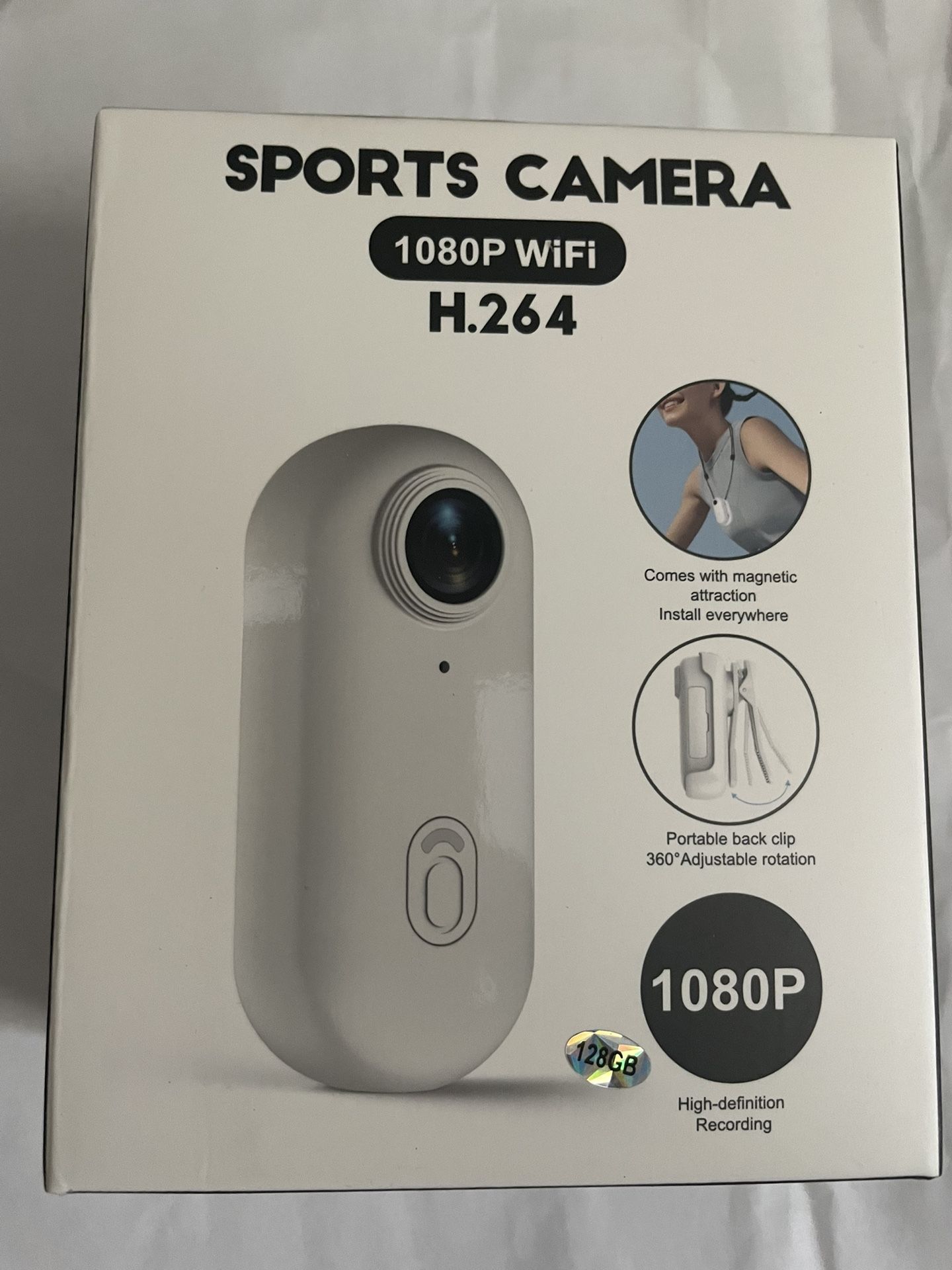 Sports Camera 1080P WiFi H.264