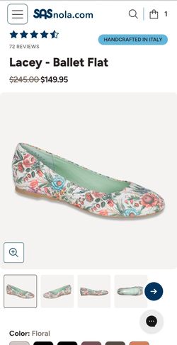 SAS Lacey Ballet Flat