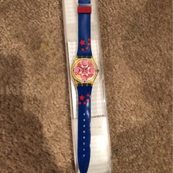 Swatch Vintage Artist Limited Watch “Wild laugh”, (GJ 117)