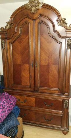 Mahogany Armoire