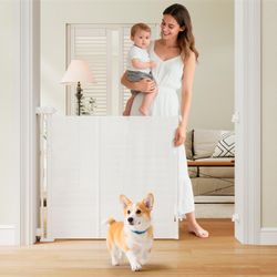 Miumoon 59" Retractable Baby Dog Gate