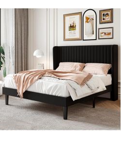 Platform bed frame size full