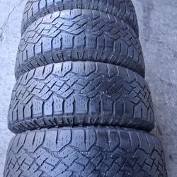 4 used Tires 265/65r17 goodyear AT 🤑free Installation and balance ‼️ 👌 