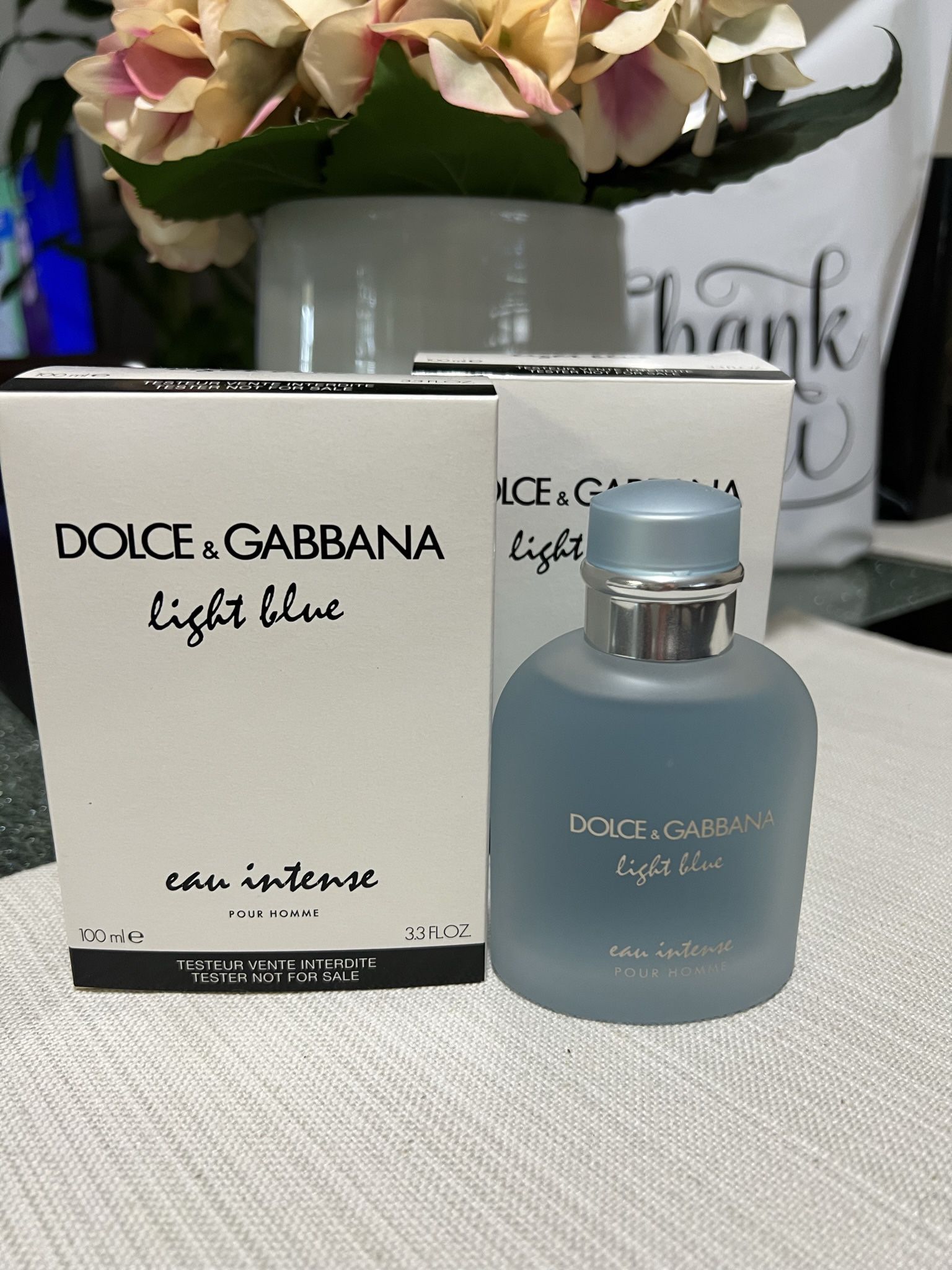 Dolce Gabbana Light Blue Eau Intense Pour Homme EDP 3.4oz - $55!! for in FL - OfferUp