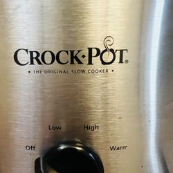 Crock Pot Manual Slow Cooker 