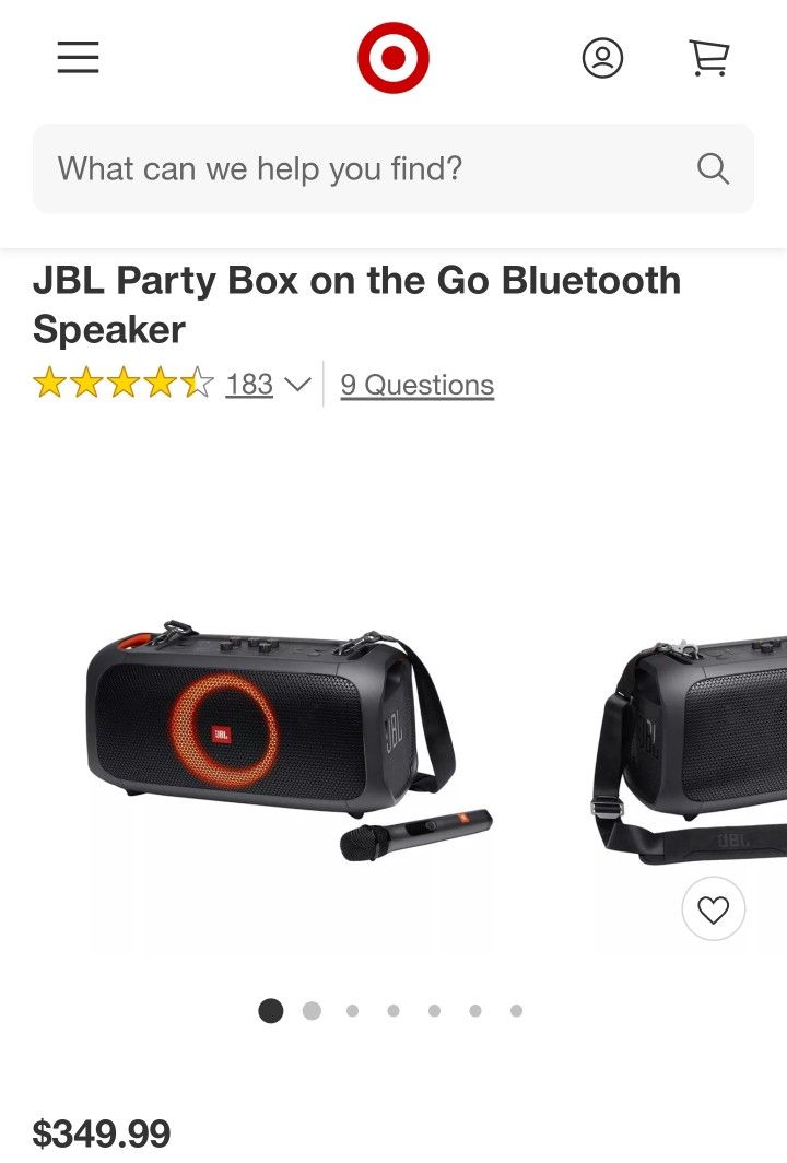 JBL Party Box "On The Go"