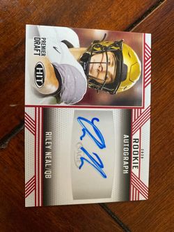 Riley Neal SAGE autographed rookie card
