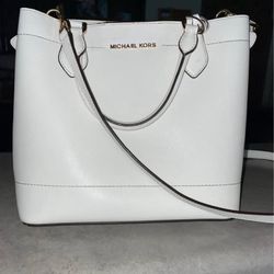 Michael Kors, White Purse