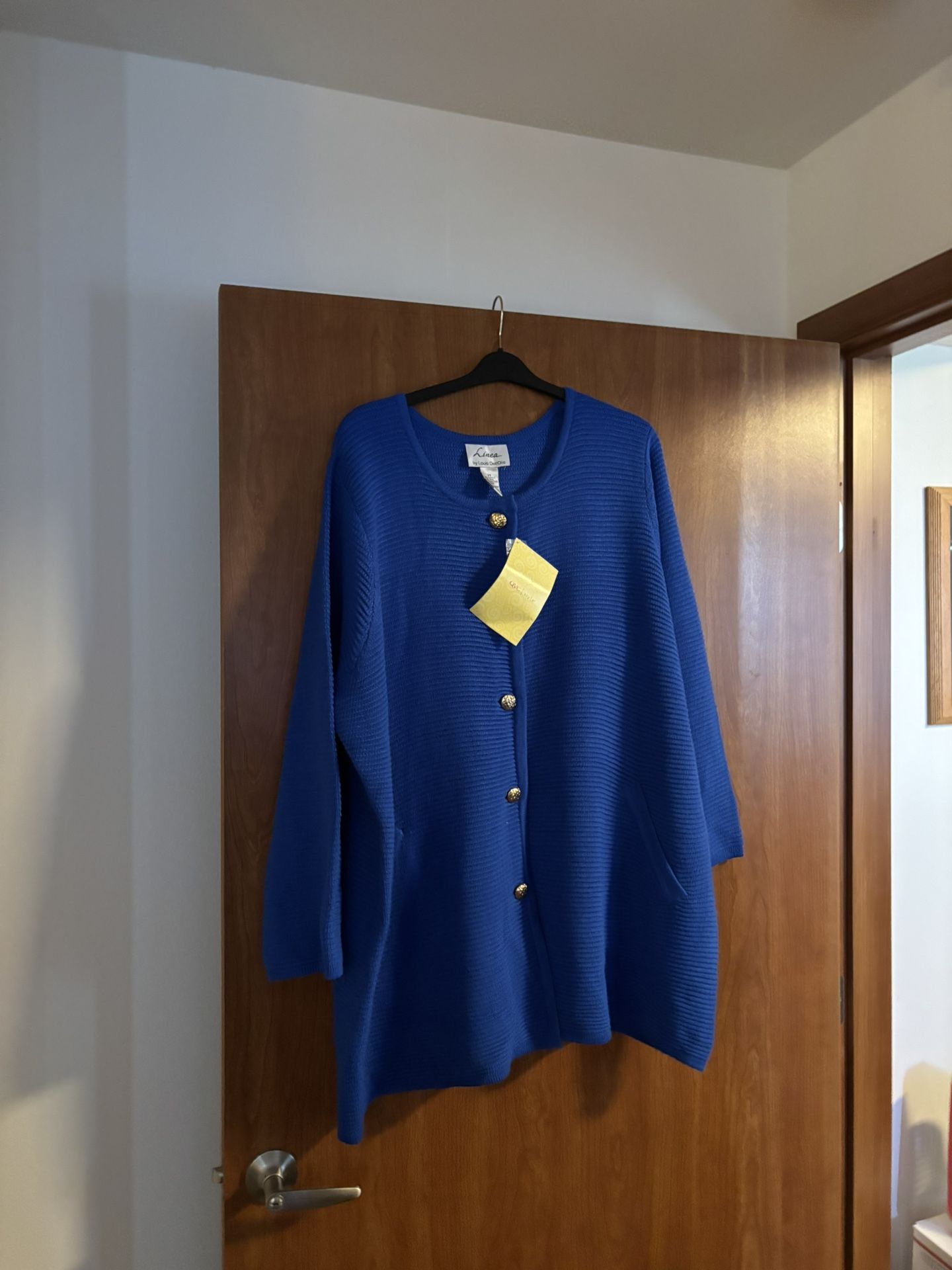 Linea By Louis Dell’Olio Long Sleeve Cardigan Sweater 3XL