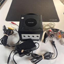 Nintendo DOL-101 GameCube Console - Black For Repair, does not read discs. 