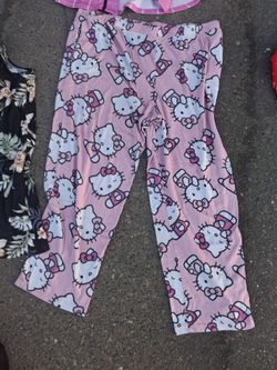 Hello Kitty Pink Pajama Pants