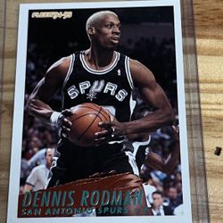 1994-95 Fleer Dennis Rodman #209 San Antonio Spurs