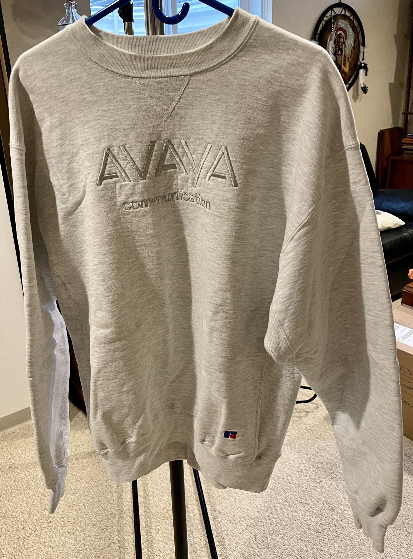 White Pullover Sweatshirt - Large