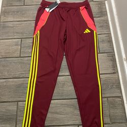 Large men adidas track pants new with tags