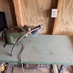Industrial Hemmer Machine w/Table