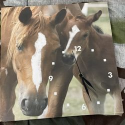 Horse Clock