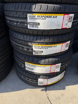 Dunlop Blue Responde 195/65/15 set of 4 tires