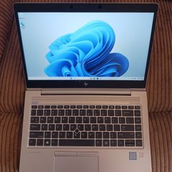 HP EliteBook Pro Grade Laptop Intel Core i5 16 GB RAM 512 GB SSD Webcam 1080P FHD LCD USB C Thunderbolt Port Wi-Fi & BT Wireless Windows 11 Pro 64