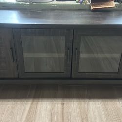 Gray Entertainment Console