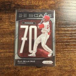 2023 Prizm 20-80 Scale #SC9 Elly De La Cruz