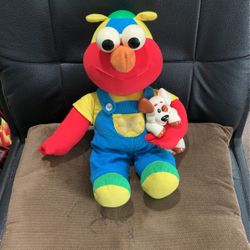 ELMO AND PET