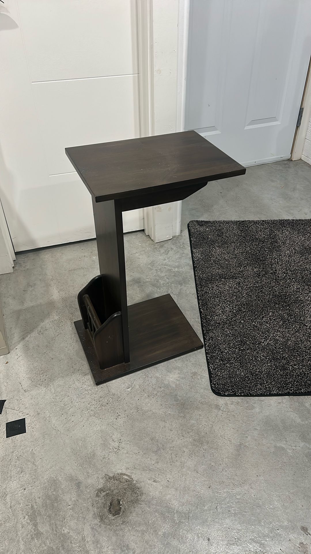 Wooden End Table Nightstand
