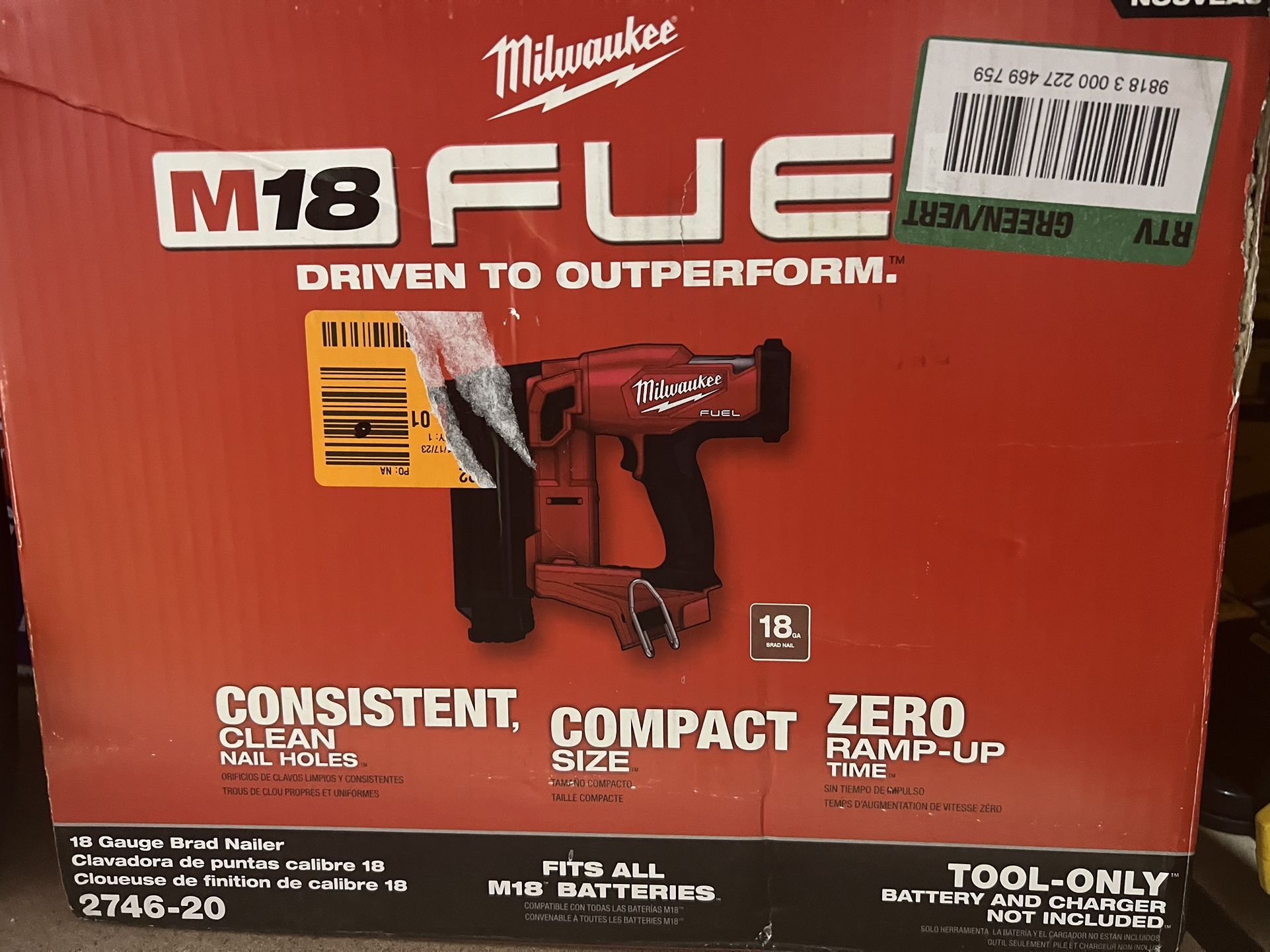 Milwaukee, Brad Nailer for Sale in Sacramento, CA OfferUp