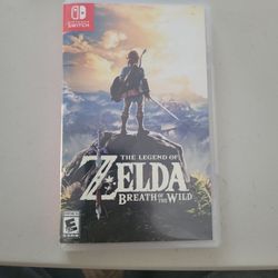 Legend Of Zelda Breath Of The Wild Switch Game