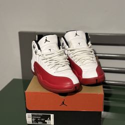 Air Jordan 12 Retro White/Varsity Red – Men’s Size 8.5 – Worn Once