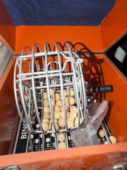 Bingo Set with Cage and Balls