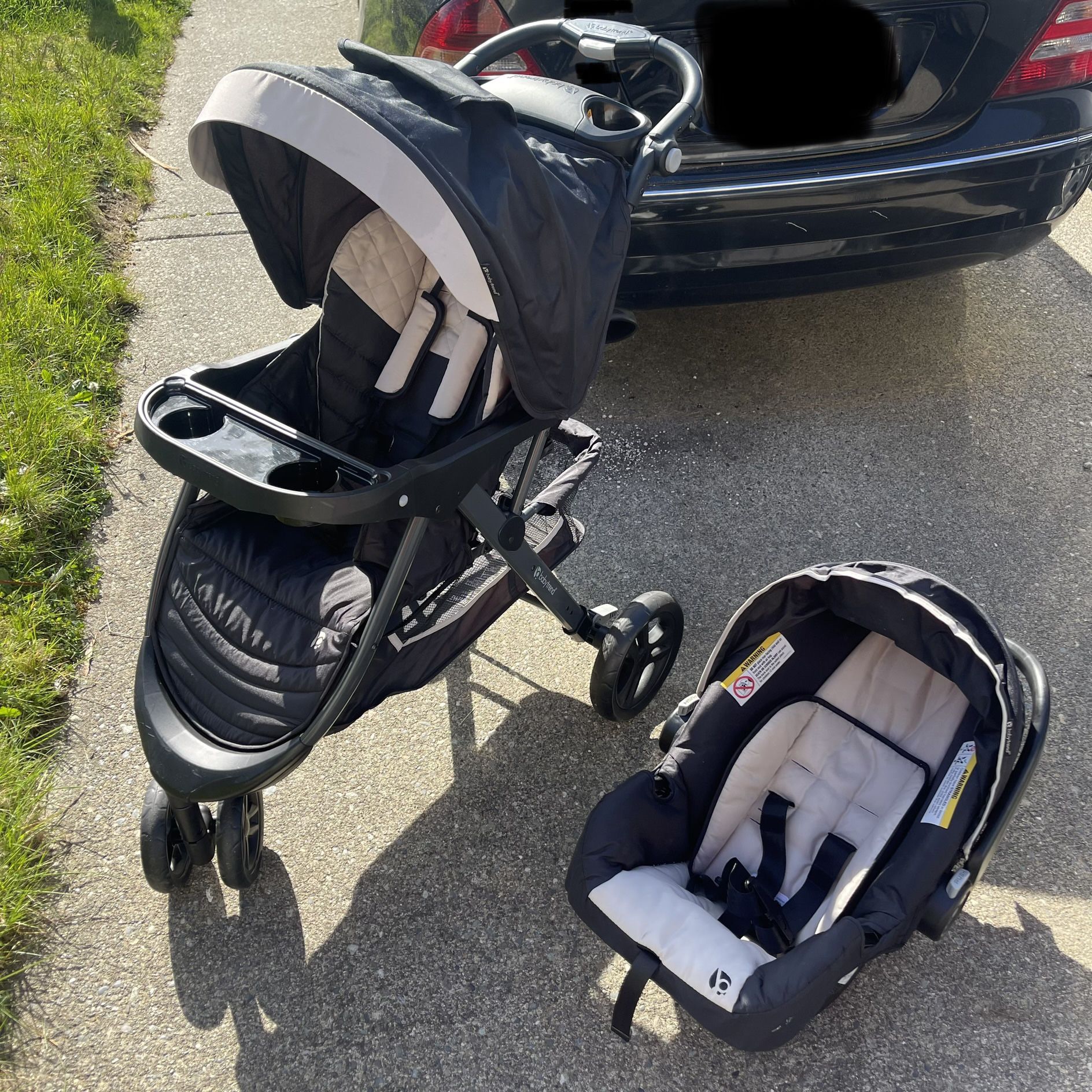 $90 OBO Baby Trend Stroller & Car seat 