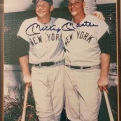 Mickey Mantle Autographed Photograph