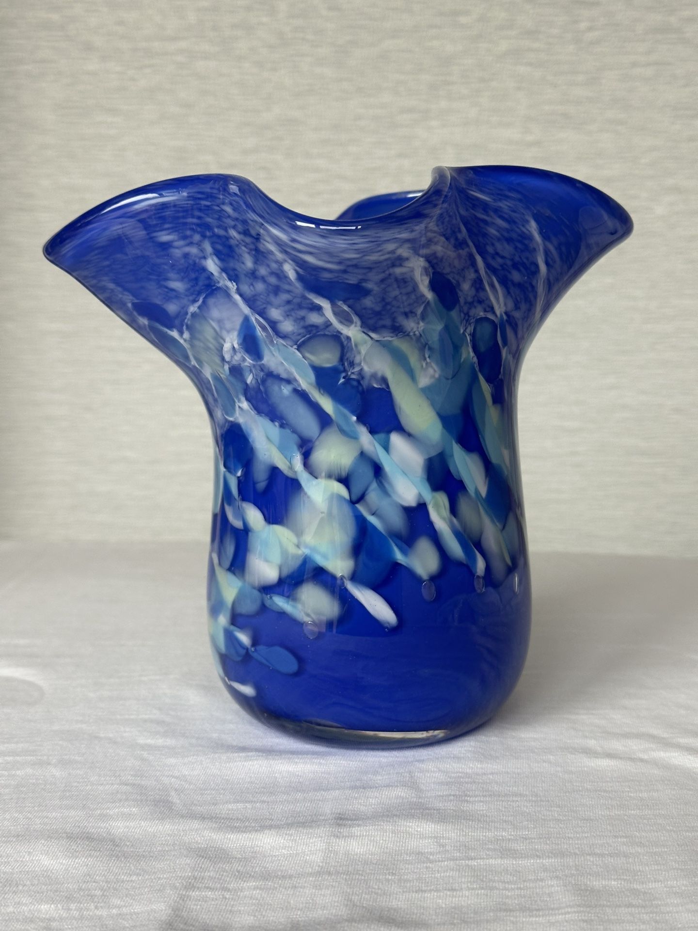 Hand Blown Glass Vase