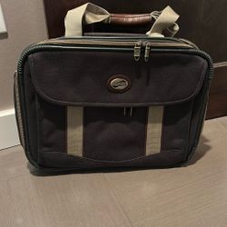 American Tourister Carry-On Luggage Bag-dark Army Green