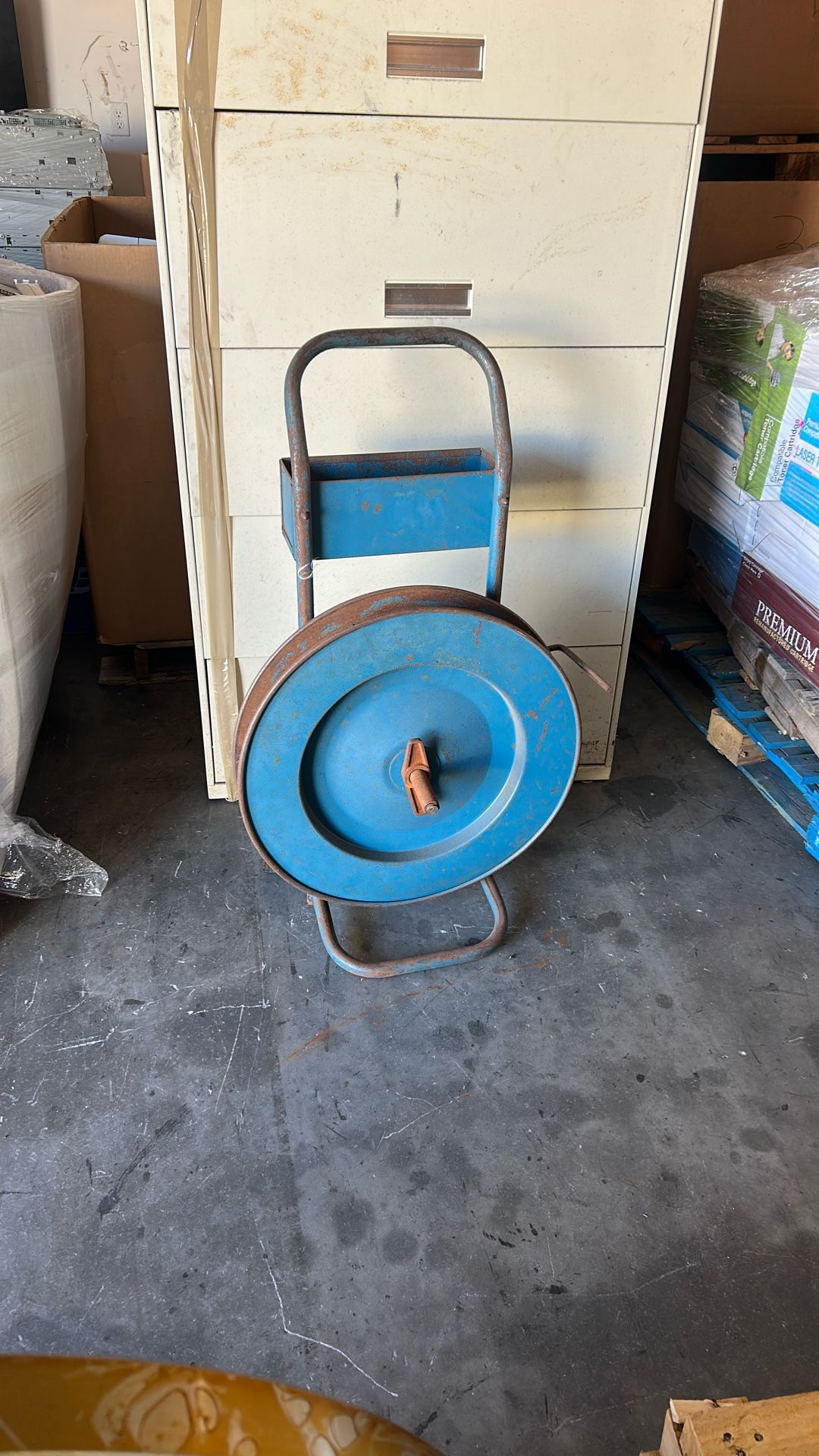 Steel Strapping cart