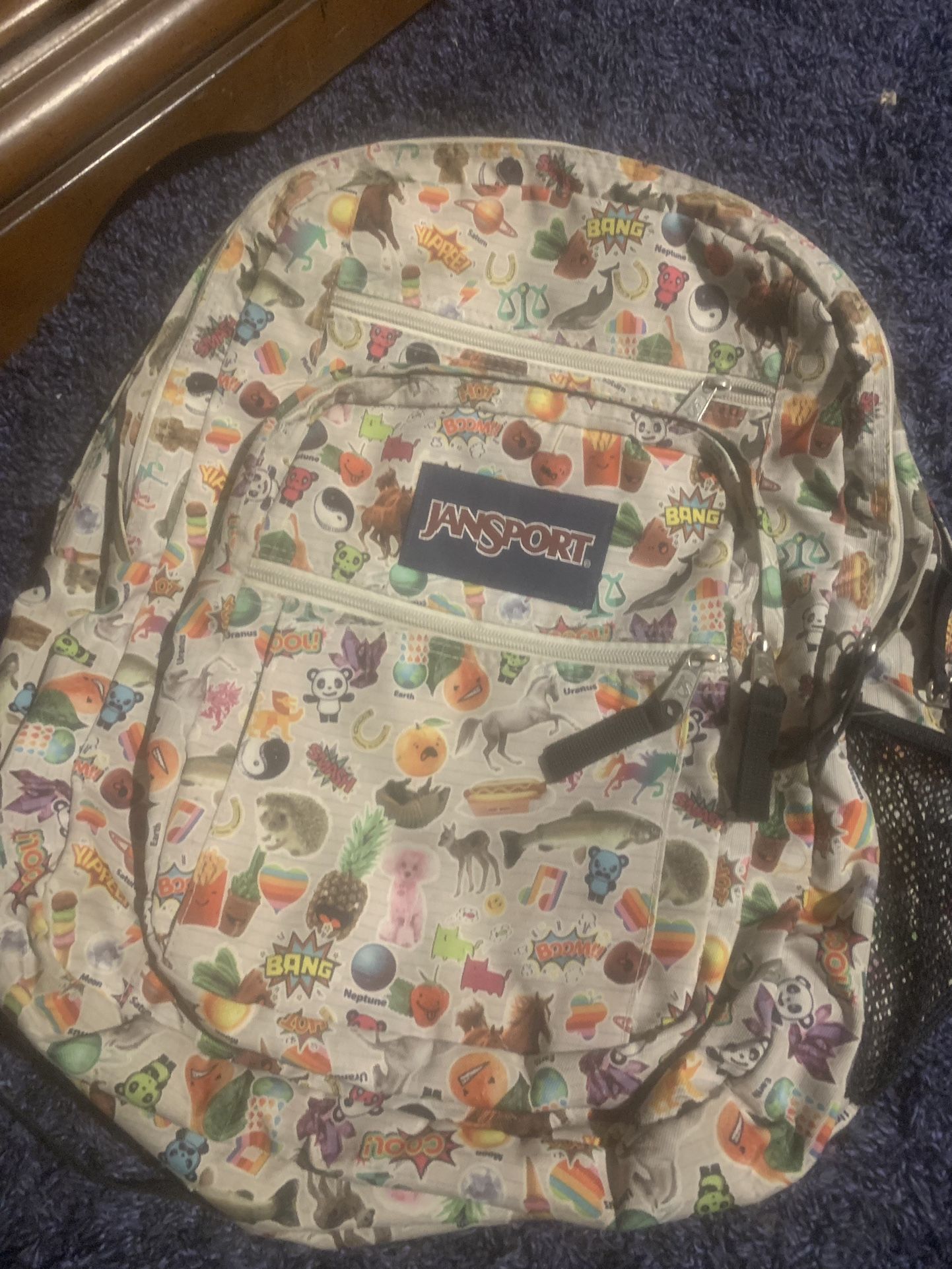 Very Old And Worn Jansport Backpack 