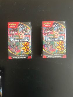 Pokemon Chaos Rising Booster bundle