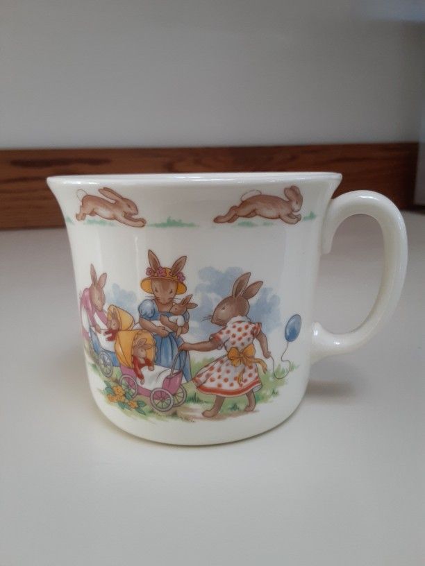 BUNNYKINS FINE BONE CHINA Coffee Cup by Royal Doulton