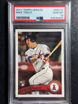 2011 TOPPS UPDATE MIKE TROUT ROOKIE CARD US175