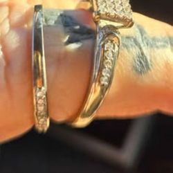 Diamond rings and necklace