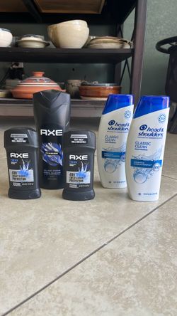 Head & Shoulders, AXE Body Wash, AXE Antiperspirant