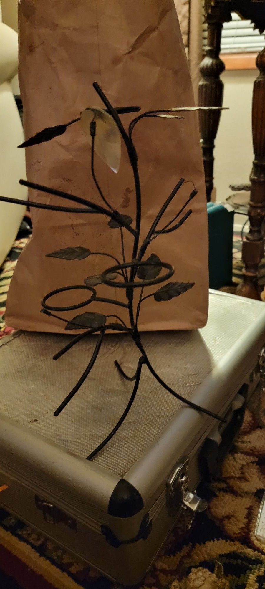 Hand Made 3 Votive Candle Holder