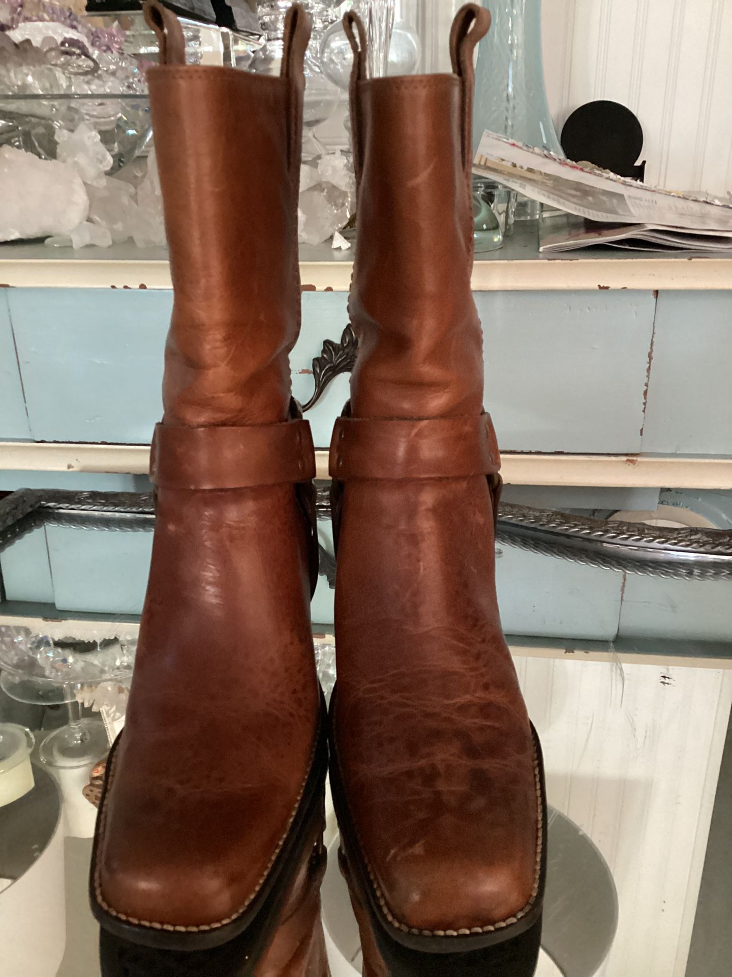 Aerosoles Brown Leather Boots